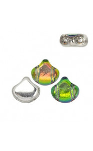Ginko Leaf Beads 7.5x7.5mm Backlit utopia
